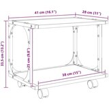  Držač za printer Staro drvo 41 x 28 x 33.5 cm Konstruirano drvo | shoptok.hr