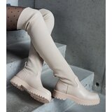 Gemre Light beige boots with elastic upper Elija | shoptok.hr