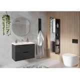 Germania Antracitno sivi zidni ormarić s umivaonikom u mat dekoru 81x65 cm Crandon – | shoptok.hr