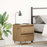  Nočna omarica Artisanal Oreh 40x35x50 cm Izdelan les | Shoptok.si
