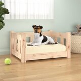 vidaXL Krevet za pse 55 5 x 45 5 x 28 cm od masivne borovine | shoptok.hr