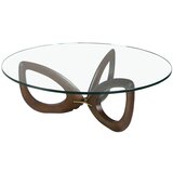 Angel Cerdá Okrogla steklena mizica za kavo, (20571247) | Shoptok.si