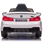 Lean_Toys Otroški avto na akumulator BMW M5 DRIFT 9590 bela lea | Shoptok.si