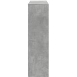 Sobna pregrada / regal za knjige sivi 102x29x103,5 cm drveni | shoptok.hr