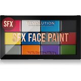 Makeup Revolution SFX Face Paint multifunkcionalna paleta za lice 12x1 g | shoptok.hr