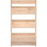  Zidna sadilica s 3 razine 60 x 18,5 x 110 cm masivna borovina | shoptok.hr