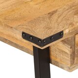  Predalnik 105x55x70 cm trden mangov les in železo | Shoptok.si