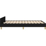  Okvir kreveta bez madraca crni 120 x 200 cm od tkanine | shoptok.hr