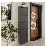 Hanah home Ormar za cipele 5 Piece Metal Anthracite | ePonuda.com