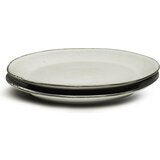 Sagaform Krožnik Nature 2 delni set, svetlo siva | Shoptok.si
