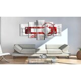  Slika na akrilnom staklu - Incarnadine Energy [Glass] 100x50 | shoptok.hr