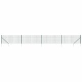  Ograda od žičane mreže sa šiljastim držačima zelena 1,1 x 10 m | shoptok.hr