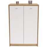 Mömax komoda 4-you new, bela, barva hrasta | Shoptok.si