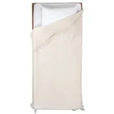 Ćebe ravena - bela topla nit 150x200 ( 4000167-1 )
