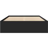  Okvir za krevet crni 120x190 cm konstruirano drvo | shoptok.hr