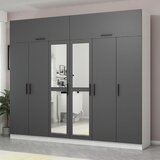 Hanah home garderober Kale-5250, 270x255x52 cm, Antracit Cene