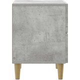  Noćni ormar Betonska siva 43 x 34,5 x 48 cm Konstruirano drvo | Eponuda.com