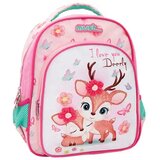 Luna Nahrbtnik Must: I love you Deerly ljubki jelen 27x10x31 cm | Shoptok.si