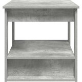  Kava Stol Betonski sivi 72 x 50 x 50 cm Konstruirano drvo | shoptok.hr
