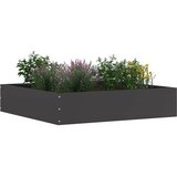 Ograda oko Travnjaka 6 pcs Crna 60 x 60 x 13 cm Čelik | shoptok.hr