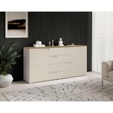 home24 ŠIROKA KOMODA, kašmir, hrast artisan | Shoptok.si