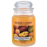 Yankee Candle Mango Peach Salsa dišeča svečka 623 g unisex Cene