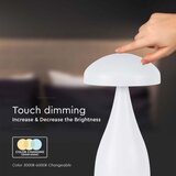  LED Prigušiva punjiva stona lampa LED/1W/5V 3000-6000K 1800 mAh bela | Eponuda.com