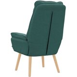  Fotelja Tamnozelena 69 x 74 x 93 cm Tkanina i Pločasti Drvo | Shoptok.si