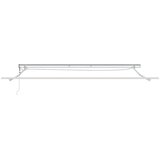 Nadstrešnica s Ručna Bijelo 4 5 × 3 5 m Metal | shoptok.hr