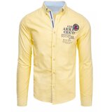 DStreet Men's yellow shirt DX2246 | shoptok.hr