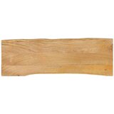 Stolna ploča 110x40x2,5cm od masivnog drva manga sa živim rubom | shoptok.hr