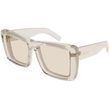 Saint Laurent SL900HOWL 002 ONE SIZE (61) Bež/Rjava Cene