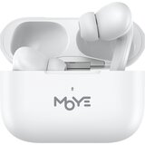 Moye Aurras 3 TWS brezžične slušalke bele barve | Shoptok.si