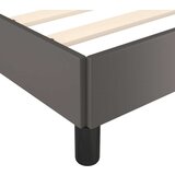  Za krevet s uzglavljem sivi 80 x 200 cm od umjetne kože | shoptok.hr