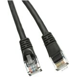 Exeshop Patchcord kabl UTP cat5e CCA 1m crni Cene