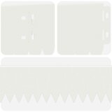  Ograda oko Travnjaka 50 pcs 103 x 10 cm Čelik Bijela | shoptok.hr
