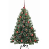 vidaXL Umjetno božićno drvce s stalakom Zelena 150 cm PE i PVC | shoptok.hr