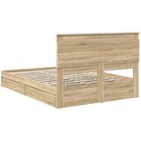  Krevet s od storage Sonoma hrast 140 x 200 cm Konstruirano drvo | shoptok.hr