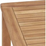  Vrtni blagovaonski set od 7 dijelova 140 x 80 cm masivno tikovino drvo | Eponuda.com