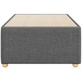  Okvir za krevet bez madraca tamnosivi 90x200 cm od tkanine | shoptok.hr