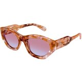 Chloe CH0220S 013 ONE SIZE (53) Havana/Roza Cene