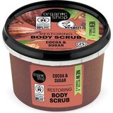 Organic Shop restoring body scrub cocoa & sugar | shoptok.hr
