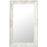 vidaXL Zidno ogledalo u baroknom stilu 50 x 80 cm bijelo | shoptok.hr