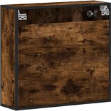 vidaXL Kupaonski ormarić s ogledalom dimljeni hrast 65x20x60 cm | shoptok.hr