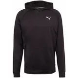 Puma Sportska sweater majica srebrno siva / crna melange