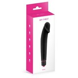 silikonski realističan vibrator | my first dinky black