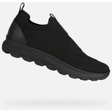 Geox Men's Black Sneakers Spherica - Men's Cene