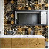 Ambiance Komplet 15 stenskih nalepk Wall Decal Azulejos Tiles San Juan, 10 x 10 cm Cene