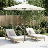  Vrtni suncobran 230 x 230 cm Poliester Pravokutni Krem | shoptok.hr