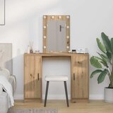  Toaletni stol Smeđa 102 x 33 x 135 cm Konstruirano drvo | shoptok.hr